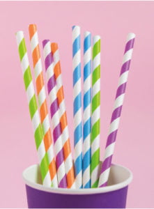 plastic straws