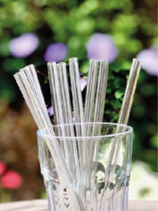 plastic straws